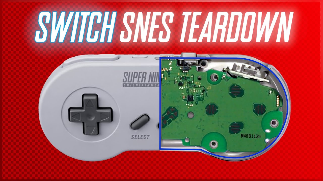 Switch SNES Controller Teardown and Review (+SNES App Review) YouTube