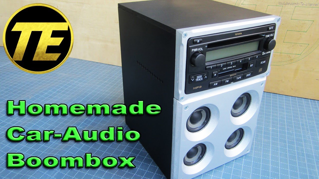 Homemade CarAudio Boombox YouTube