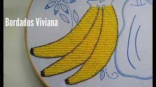 Bordado fantasÃ­a PLATANO