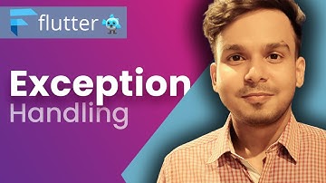Exception Handling in Dart | try and on Clause | Dart Programming for Flutter | #39 | Hindi