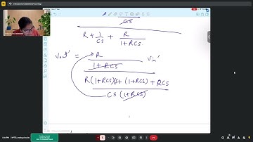 Week 8 Live Problem solving session: Analog Circuits