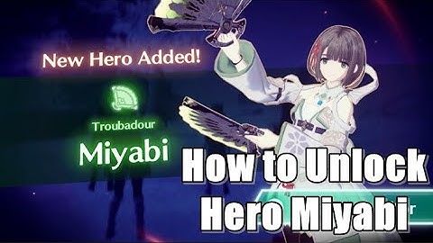 Xenoblade Chronicles 3 How to Unlock Hero Miyabi - Troubadour Class Character