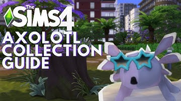 Axolotl Collection Guide. Sims 4 Lovestruck