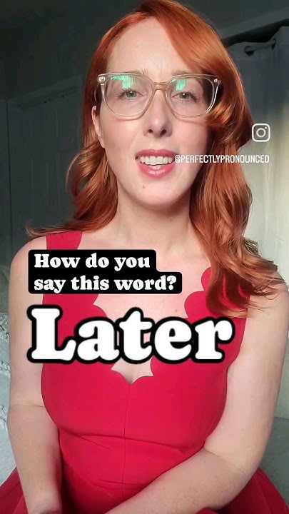 How To Say Later americanenglish pronunciationpractice how-to-say-later-americanenglish-pronunciationpractice