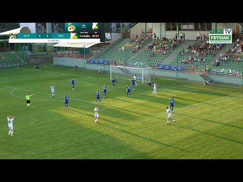 Skrót meczu | GKS Bełchatów – Świt Nowy Dwór Maz. 1:1 (27.08.2023)