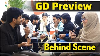 Having a healthy conversation before debate starts | Behind the scene | Group Discussion | Debate