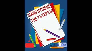 video 7 steps for hand hygiene