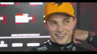 Oscar Piastri's post race interview - Azerbaijan Grand Prix 2024