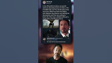 The Craziest Week in the MCU 😱 | #Marvel #MCU #IronMan #Thor