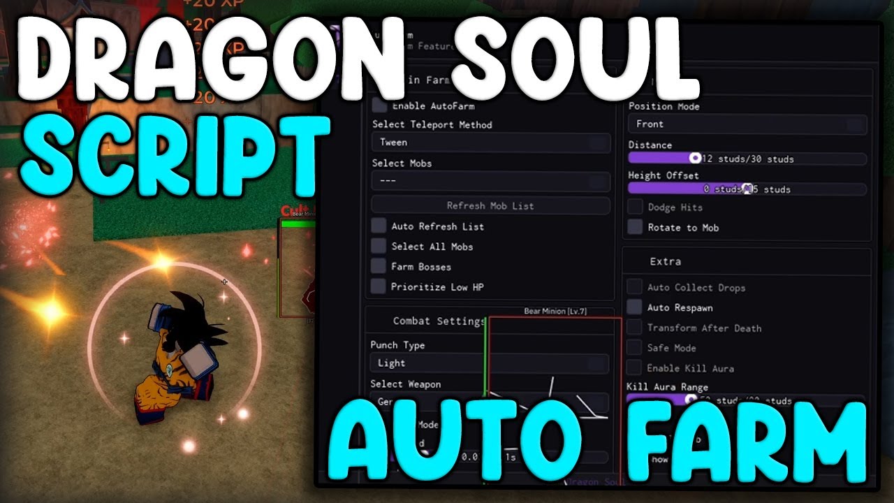 [🐲UPDATE] Dragon Soul OP Script Auto Farm, Kill Aura, God Mode - Roblox ...