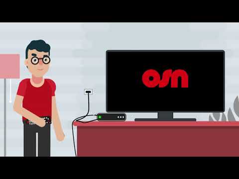 Connect your OSN PLUS HD box via Ethernet for the first time