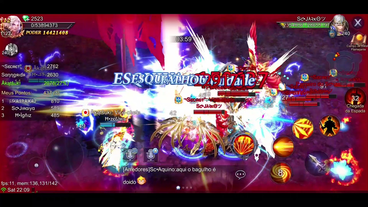 Goddess: Primal Chaos - Alliance War Ākątšukı x Secret x Sanngridr 12/10/2019