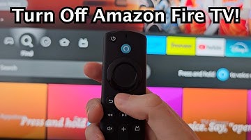 How to Turn OFF Amazon Fire TV Device (Multiple Ways!)