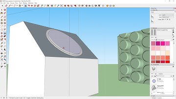 Sketchup: 3D modelling a Dalek interface (Timelapse).