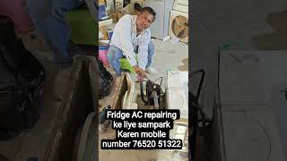 AC Repairing 🔥 Compressor Problem Fix | Window AC Cooling Repair | AC Service Shorts #shorts