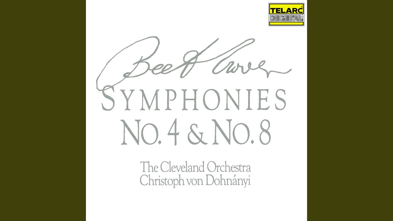 Ver Beethoven: Symphony No. 8 in F Major, Op. 93: III. Tempo di menuetto no YouTube Ver Beethoven: Symphony No. 8 in F Major, Op. 93: III. Tempo di menuetto no YouTube