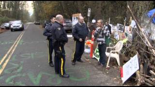BT Vancouver - Protestors Press On