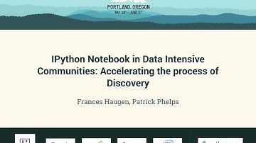 IPython Notebook in Data Intensive Communities: Accelerating the process of Discovery - PyCon 2016