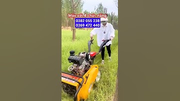 Máy Xới Đất Xạc Cỏ 4 Chức Năng