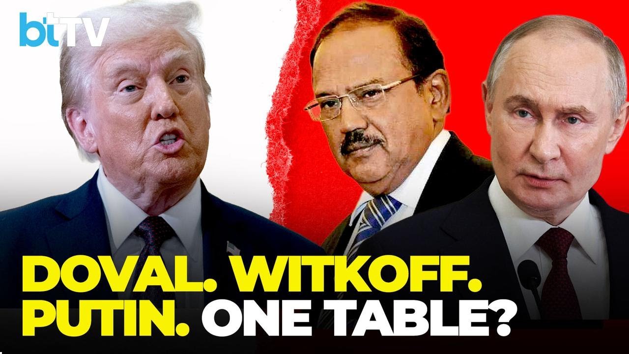 Ajit Doval, Trump’s Envoy In Moscow Together — India, US Compete For Russia