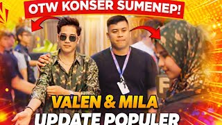 Detik-Detik Valen \u0026 Mila Keluar dari Hotel Menuju Lokasi Konser di Sumenep Madura