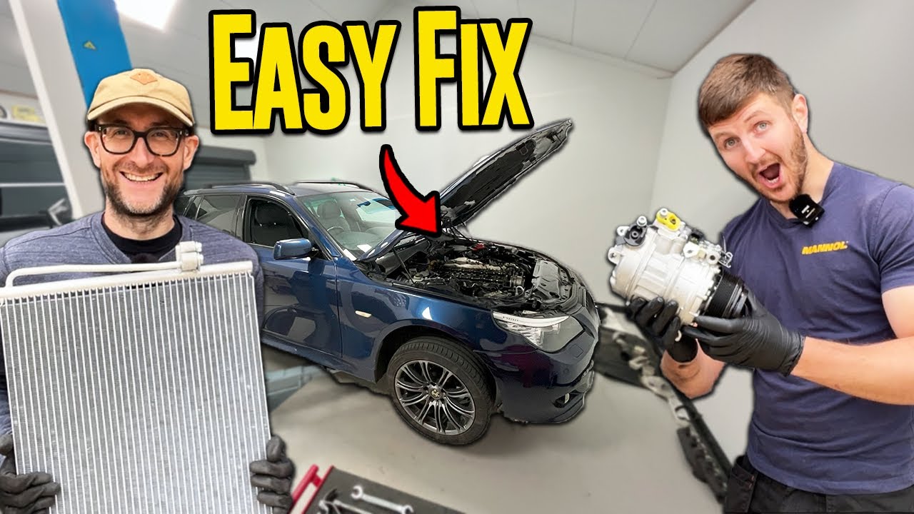 BMW AIR CONDITIONING AC NOT WORKING | EASY FIX - YouTube