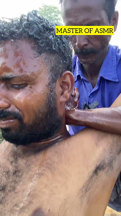🔱Hogenakkal Master Massage💆‍♂️ - The Real 😴ASMR | ❤️Love Natural🍃 #shortsfeed #massage #relax #asmr