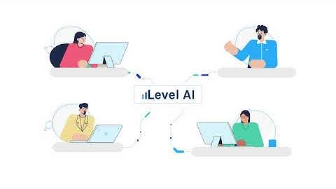 Explainer Video for Enterprise AI Solutions: Level AI / Customer Service Agents/ SaaS Product Videos