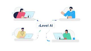 Motion graphics explainer video - Level AI (Enterprise level SaaS product)