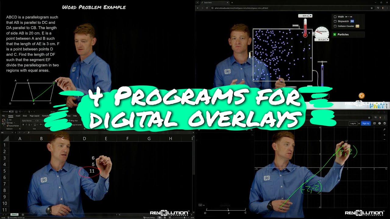 Overlay Programming Four Programs for Digital Overlays | dScribe by Revolution - YouTube