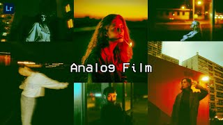 Analog Film - Lightroom Mobile Tutorial | Film Preset Lightroom | Cinematic Night | Vintage Preset