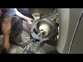 Как снять ступицу переднего колеса на Рено Меган 2