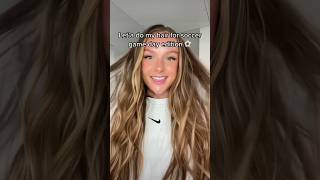 Soccer game day hairstyle #hairtutorial #hairstyle #soccer screenshot 5