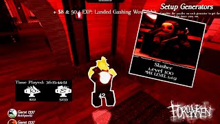 LVL 165 SLASHER AGAINST the "PRO" LOBBY'S | Forsaken screenshot 5