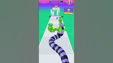 Snake Run race ASMR 163 #asmr #shorts #trending