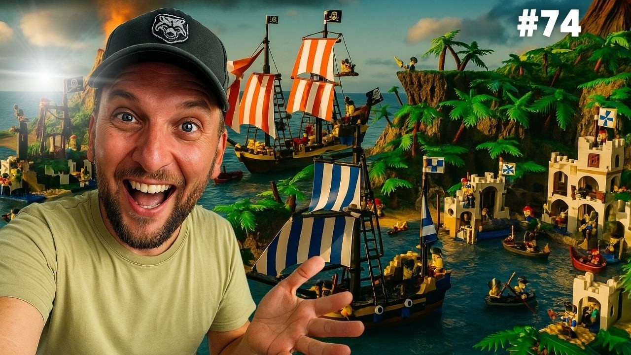 NAJLEPSZY HAUL LEGO Z LAT 90! PIRACI, SPACE I TOWN – MASAKRA ILE TEGO JEST! #Odc.74
