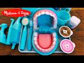 Melissa And Doug Dentist Set ASMR Compilation Dentist Videos Dentist Toy Unboxing Toys