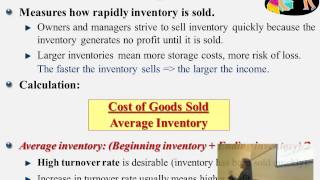 Using Gross Profit Percentage, Inventory Turnover to Evaluate a Business - Professor Victoria Chiu