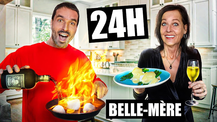 Je CUISINE pour ma BELLE MÈRE pendant 24h (j'ai fait sa journée)