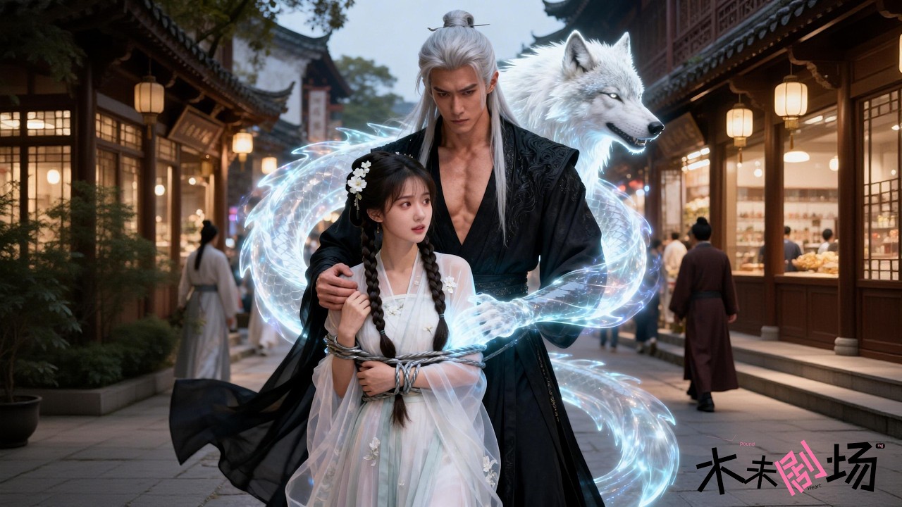 Она заставила старика жениться, не зная, что он могущественный король волков, он её любит.