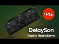 Best Free Delay Plugin? Sonimus Delayson Presets Demo | No Talking