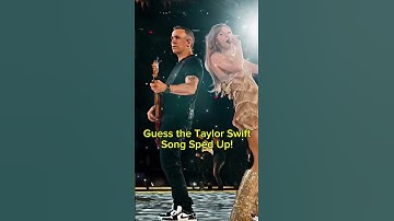 Guess The #taylorswift Song Sped Up!// #erastour #fyp #games #shorts