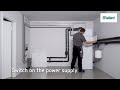 aroTHERM plus: commissioning the uniTOWER