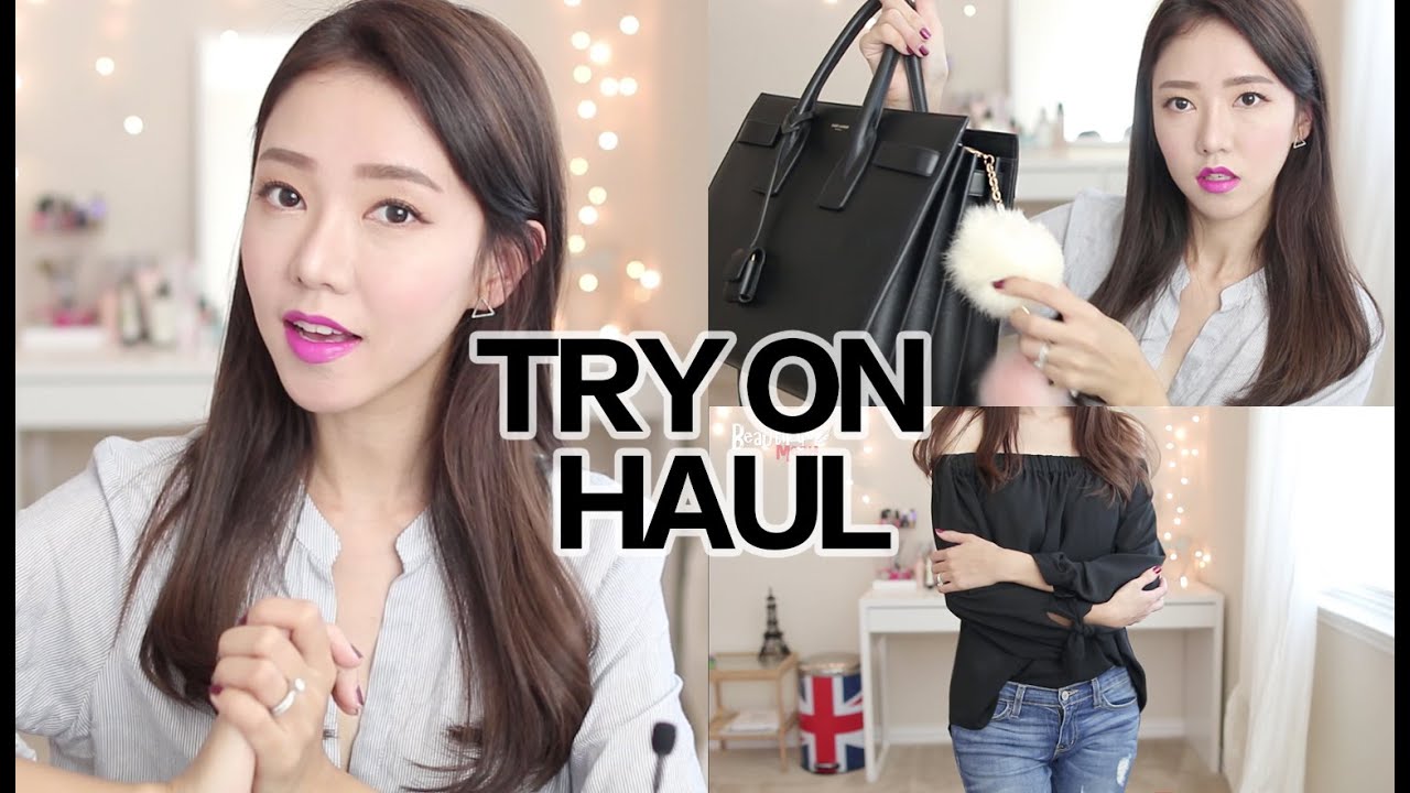 SUMMER TRY ON HAUL ♥ | H&M, TOPSHOP, EXPRESS, ZARA