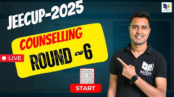 🔔 JEECUP Counselling 2025 Round 6 | UP Polytechnic Spot Round Latest Update || Raceva Semester