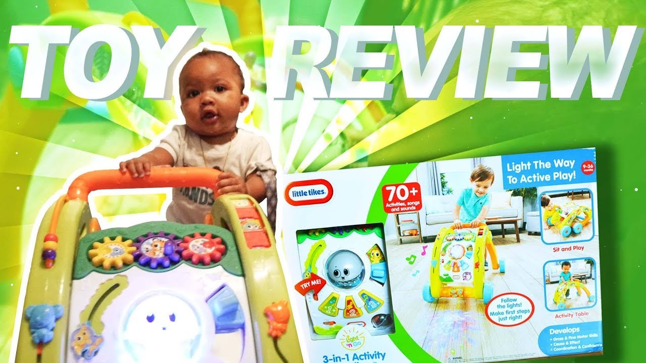 LITTLE TIKES 3 IN 1 WALKER | TOY REVIEW - YouTube