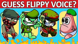 FNF Guess Flippy Character by Their Voice | Guess The Character - Happy Tree Friends (FNF Mod)