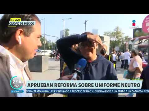 Uniforme neutro: Congreso