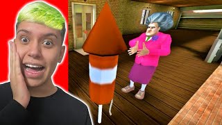 FIZ UMA ARMADILHA NA FESTA DE ANO NOVO DA PROFESSORA!! (Scary Teacher) 