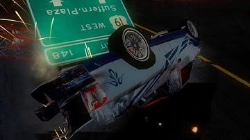 FlatOut 2 Gameplay - City Central 2 Fight - All Wrecked Cars Chaos